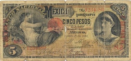 Banco Nacional 5 M5 N2 1234380