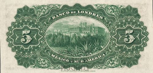 Sudamerica BW 5 F 20001 reverse