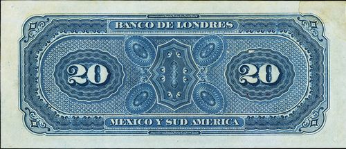 Sudamerica 20 B 1004 reverse