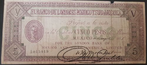 Sudamerica 5 A 015415 counterfeit
