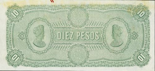 Sudamerica BW 10 C 23505 reverse