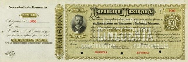 Ferrocarril Central Mexicano 50