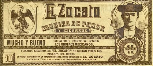 La Mexicana Gran Fabrica de Puros y Cigarros reverse