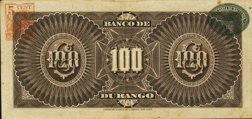 Durango 100 H 2901 reverse