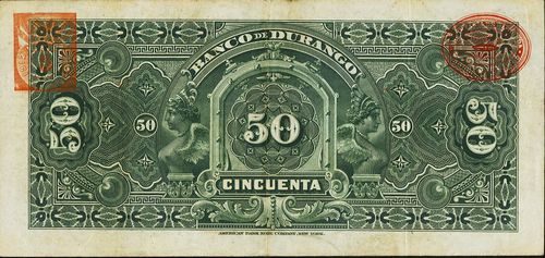 Durango 50 G 1971 reverse