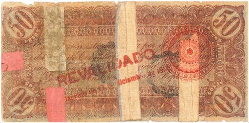 Estado de Durango 50 A 02848 reverse
