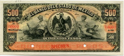 Estado de Mexico 500 00000