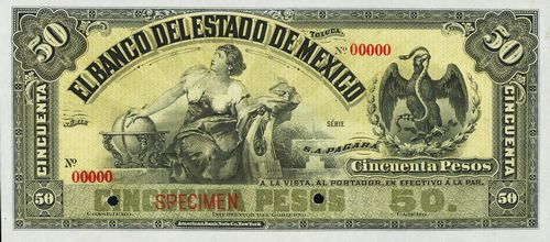 Estado de Mexico 5 B 00000 Cajero