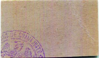 Cerro Blanco 5c reverse
