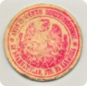Huamuxtitlan 50c reverse