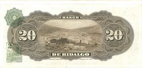 Hidalgo 20 A 07378 reverse