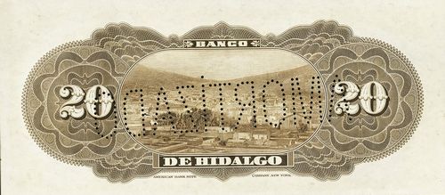 Hidalgo 20 B 29680 reverse