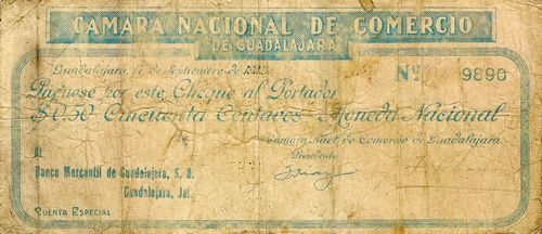 Banco Mercantil 50c