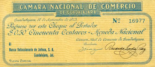 Banco Refaccionario 50c