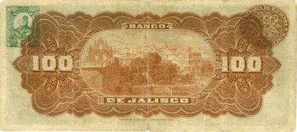 Jalisco 100 B 0842 reverse