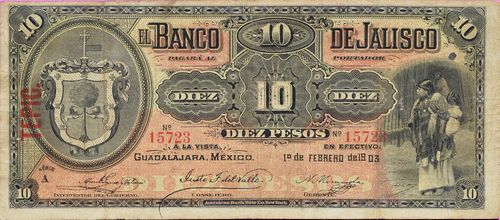 Jalisco 10 A 15723