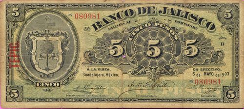Jalisco 5 B 080981