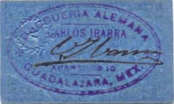 Drogueria Alemana 10c reverse