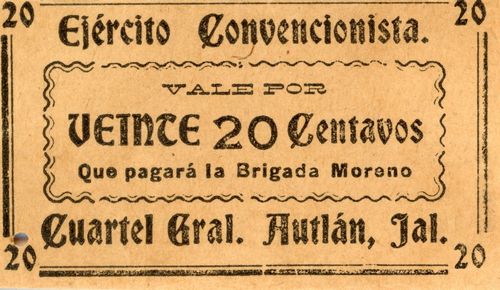 Ejercito Convencionista 20c 1
