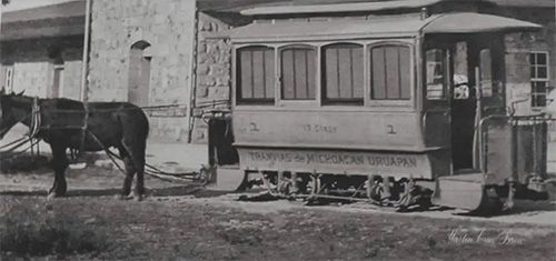 Tranvías de Mulitas de Uruapan