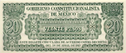 Monclova 20 D 1316934 reverse