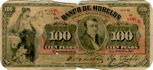 Morelos 100 G 1548