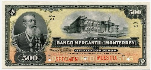 Mercantil de Monterrey 500 Z1 00000
