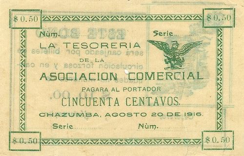 Chazumba comercial 50c