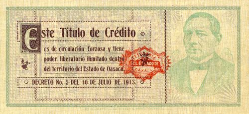 Oaxaca 20 A 5836364 reverse