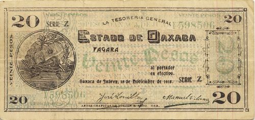 Oaxaca 20 Z 1598506