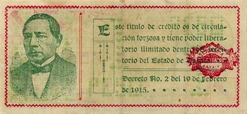 Oaxaca 1 A 161183 reverse