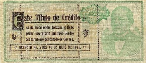 Oaxaca 20 D 1035814 reverse