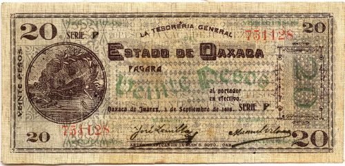 Oaxaca 20 P 751128