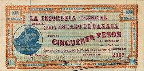 Oaxaca 50 LD 2905