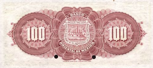 Oriental 100 0000 reverse