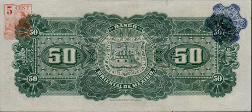 Oriental 50 JJ 39645 reverse
