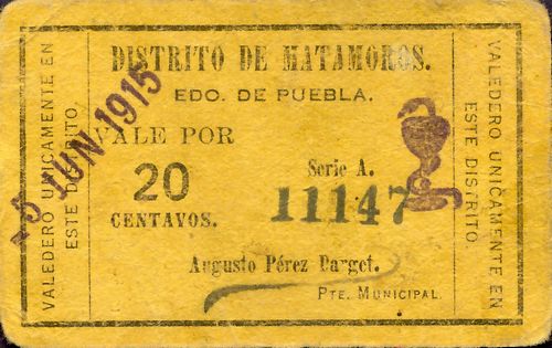 Matamoros 20c 3