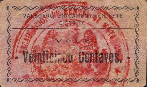 Matamoros 25c 2 reverse