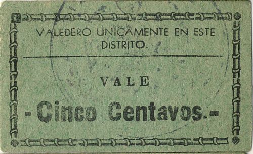 Matamoros 5c 1 reverse