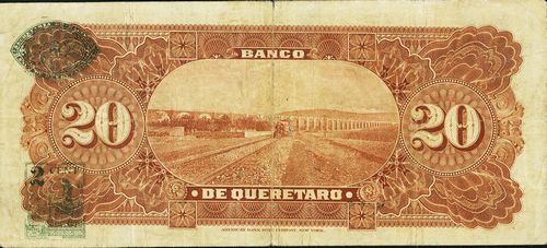 Queretaro 20 A 9153 reverse