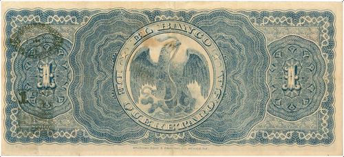 Querétaro 1 B 067699 reverse