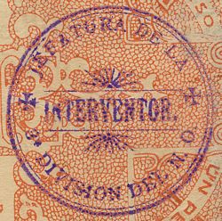 Brigada Interventor stamp