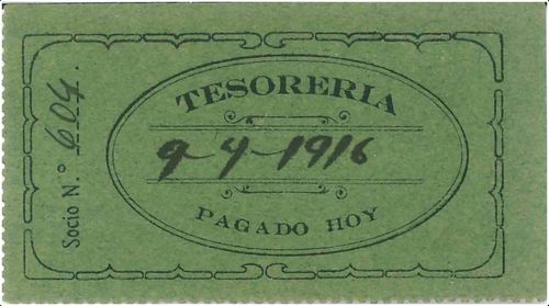Sociedad Mutualista de Occidente 604 reverse