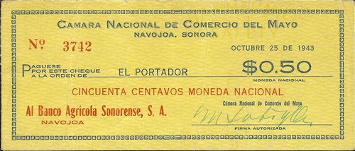 Camara Navajoa 50c