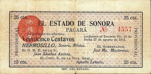 Est Sonora 25c 1 4557