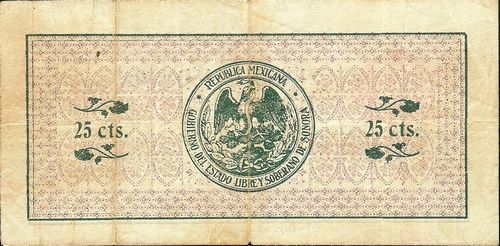 Est Sonora 25c 1 4557 reverse