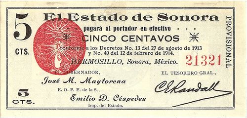 Est Sonora 5c 21321