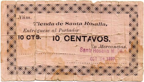 Santa Rosalia 10c
