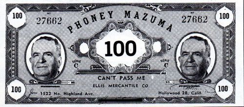 Phoney Mazuma 100