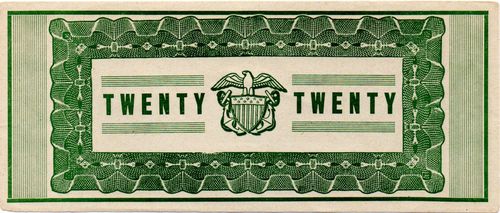 Phoney Mazuma 20 C 27662 reverse